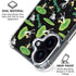 Adult Swim Rick and Morty Portal Pattern iPhone 16 Clear Case